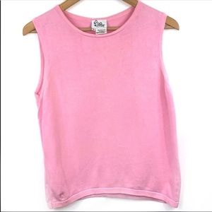 Lilly Pulitzer pink sleeveless top